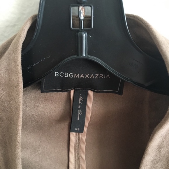 BCBGmaxazaria -Tan Suede “Luke” Jacket - Picture 4 of 8
